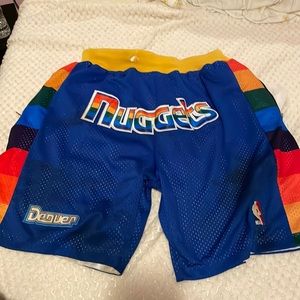 Denver nuggets basketballs shorts brand new